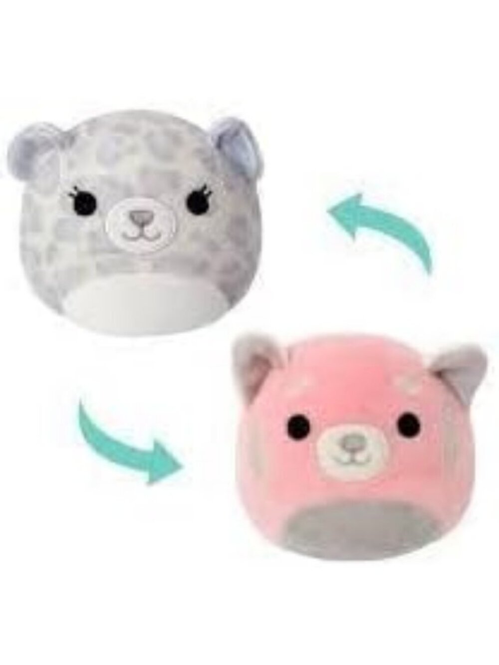 Adorable 5-Inch Flip-a-Mallows Plush Toys - Dohna & Mischa, Soft & Cuddly!